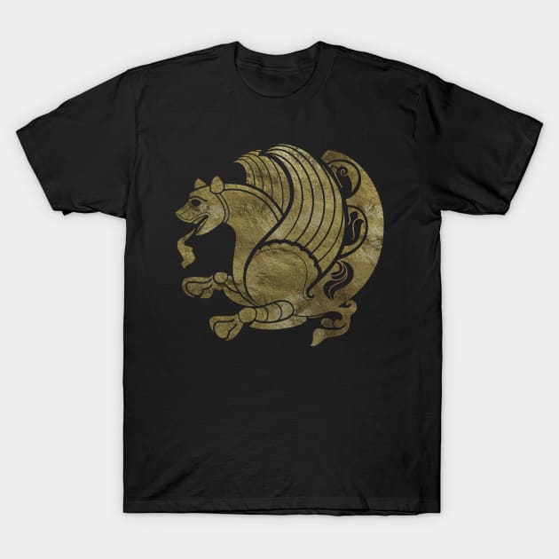 Simurg -Senvurv -Senmurgh T-Shirt by Nartissima